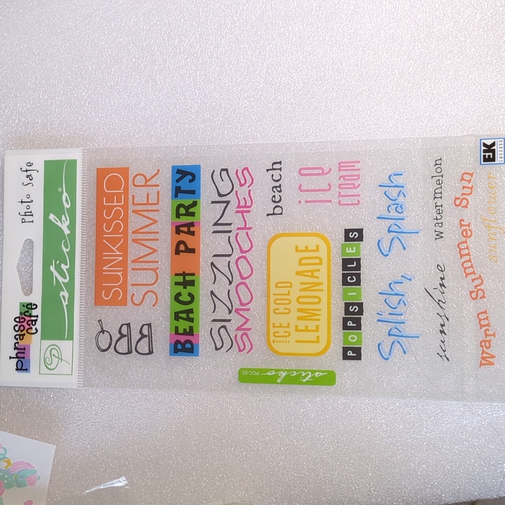❤️3/$10❤️Sticko Phrase Café Classic Stickers Summer Sayings